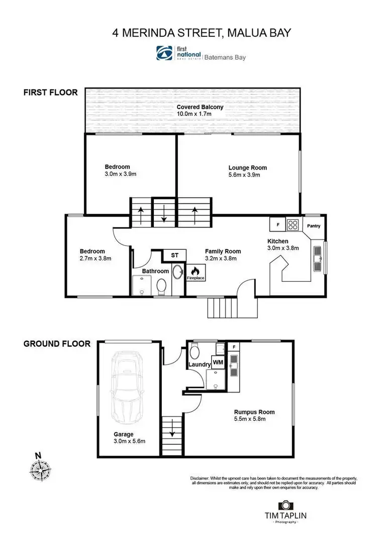 Floorplan of Homely house listing, 4 Merinda Street, Malua Bay NSW 2536