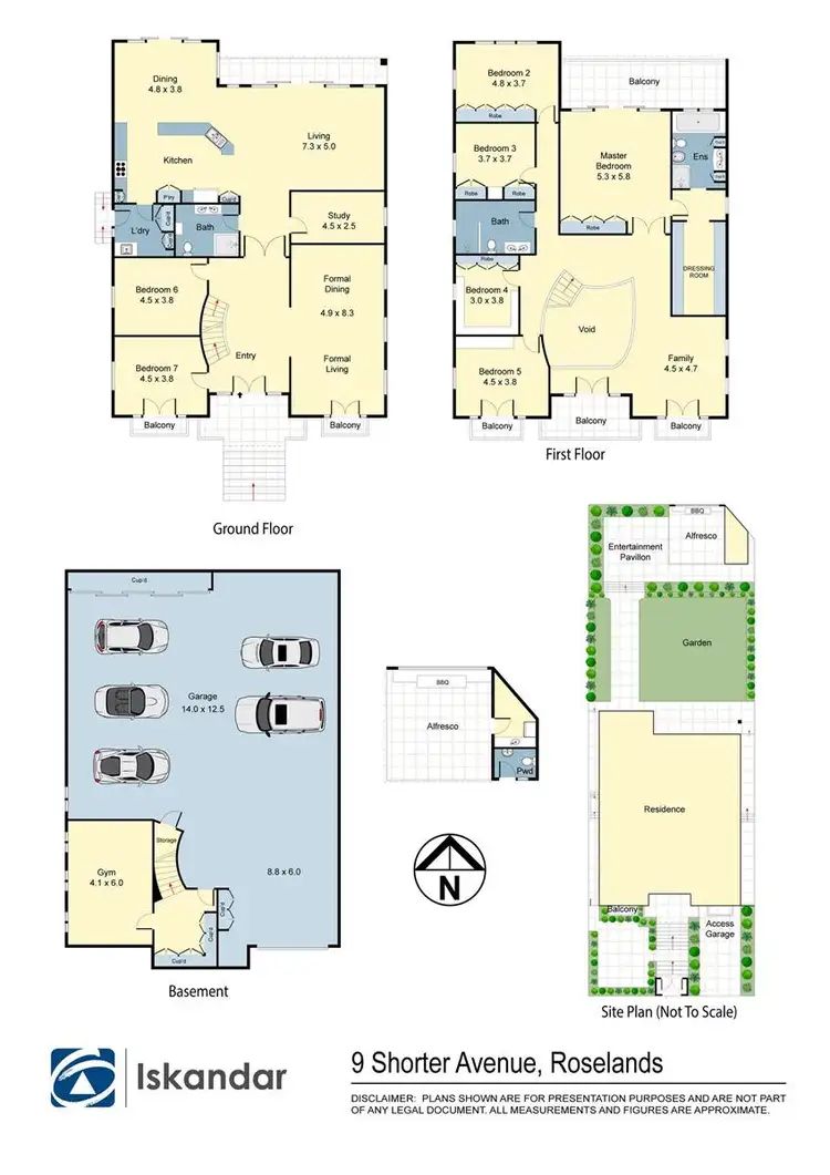 Floorplan of Homely house listing, 9 Shorter Avenue, Roselands NSW 2196
