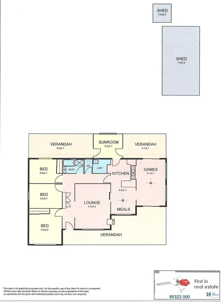 Floorplan of Homely house listing, 159 Maurice Road, Murray Bridge SA 5253