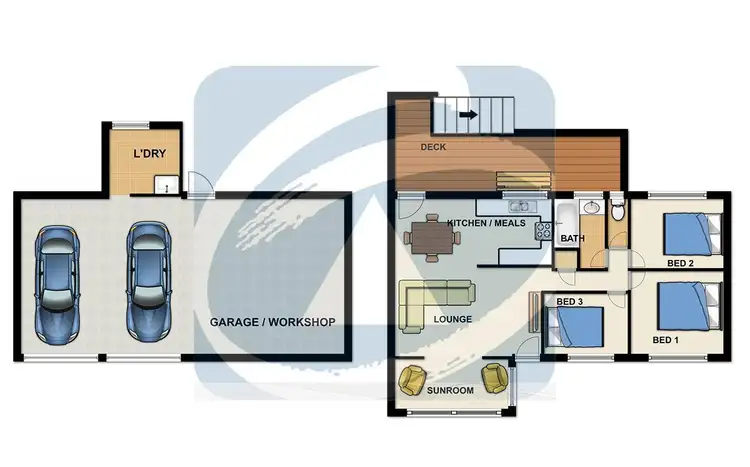 Floorplan of Homely house listing, 308 Kingston Road, Slacks Creek QLD 4127