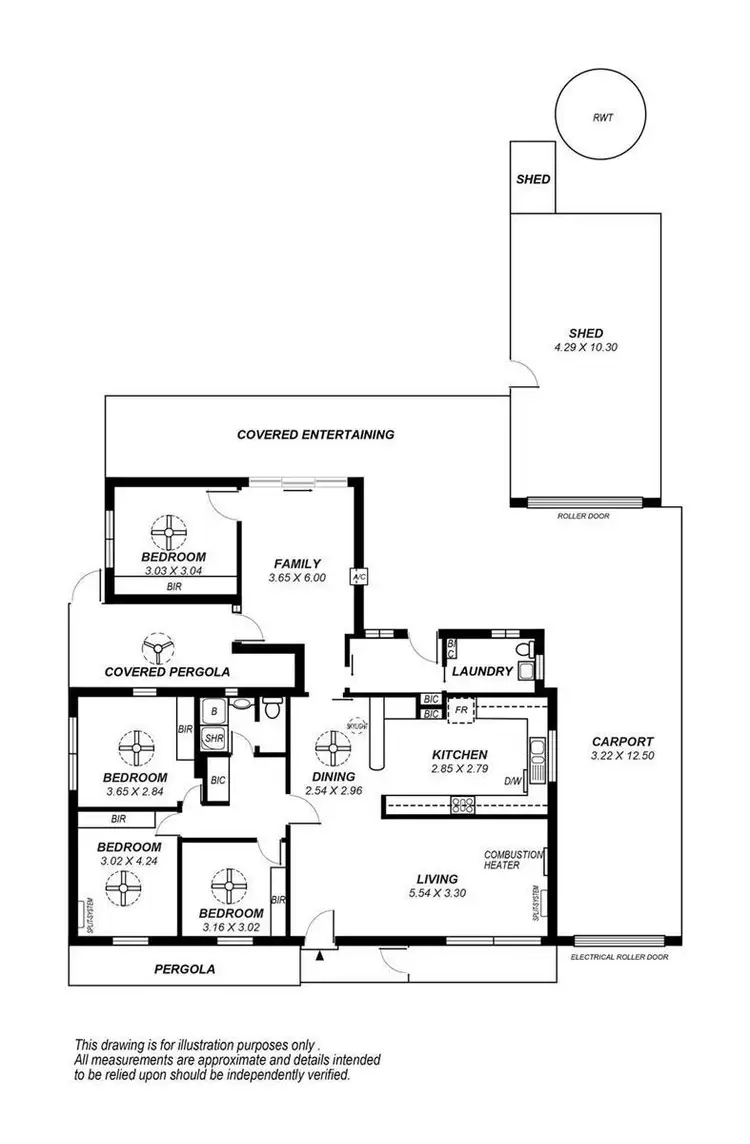 Floorplan of Homely house listing, 13 Pethick Terrace, Marion SA 5043