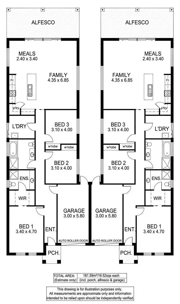 Floorplan of Homely house listing, 9 Masters Avenue, Oaklands Park SA 5046