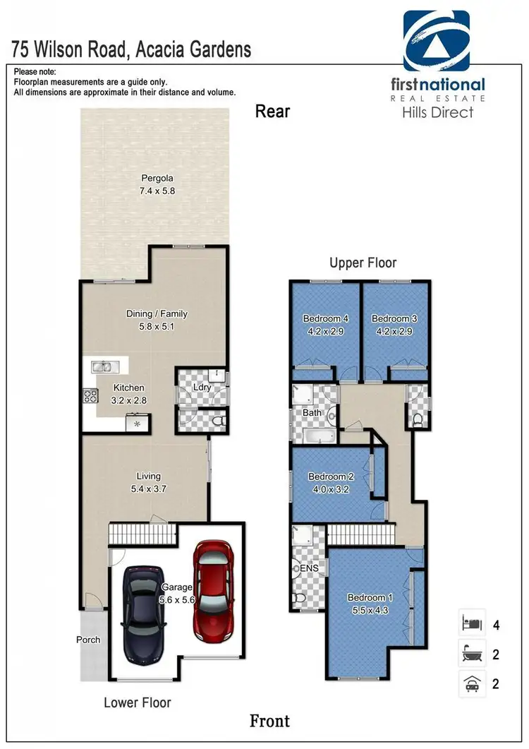 Floorplan of Homely house listing, 75 Wilson Road, Acacia Gardens NSW 2763