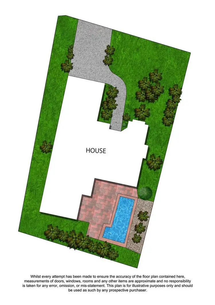 Floorplan of Homely house listing, 14 Belrose Boulevard, Varsity Lakes QLD 4227