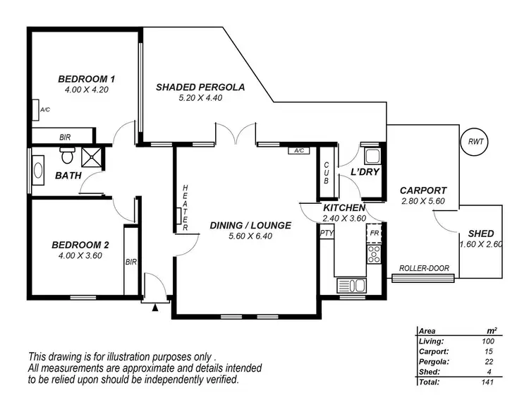 Floorplan of Homely house listing, 24 Watson Avenue, Broadview SA 5083