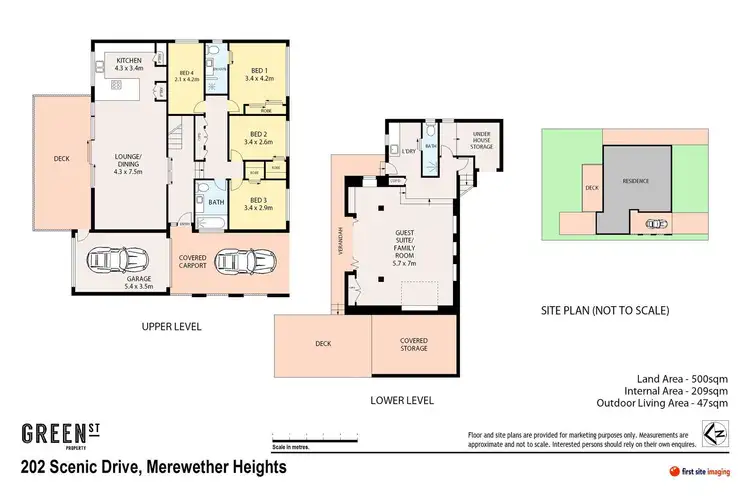 Floorplan of Homely house listing, 202 Scenic Drive, Merewether Heights NSW 2291