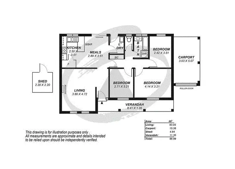 Floorplan of Homely house listing, 2/16 Fletcher Road, Mount Barker SA 5251