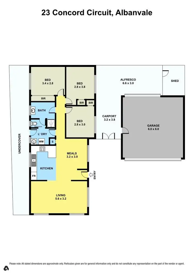 Floorplan of Homely house listing, 23 Concord Circuit, Albanvale VIC 3021