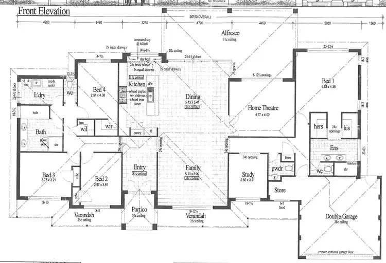 Floorplan of Homely house listing, 26 Observation Circle, Bedfordale WA 6112