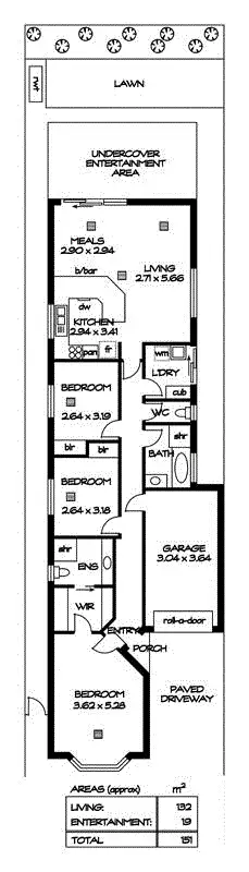 Floorplan of Homely house listing, 10 Diamond Avenue Avenue, Gilles Plains SA 5086