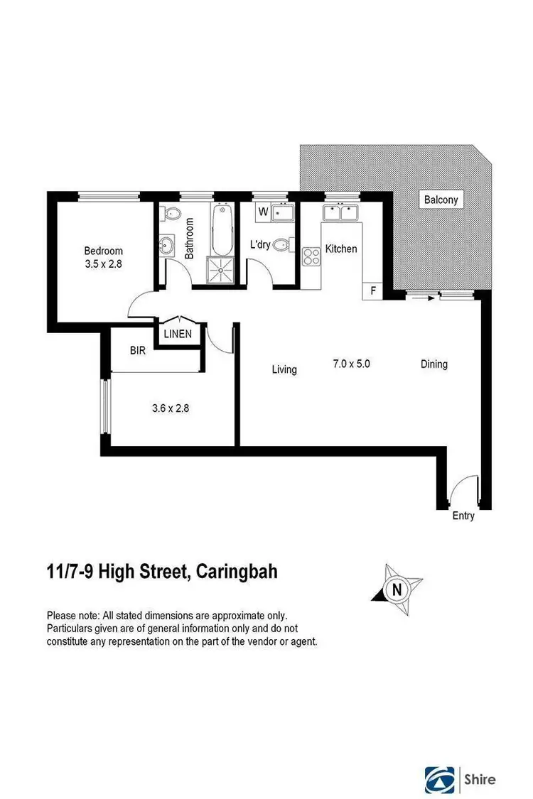 Floorplan of Homely apartment listing, 11/7-9 High Street, Caringbah NSW 2229