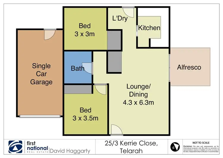 Floorplan of Homely unit listing, 25/3 Kerrie Close, Telarah NSW 2320