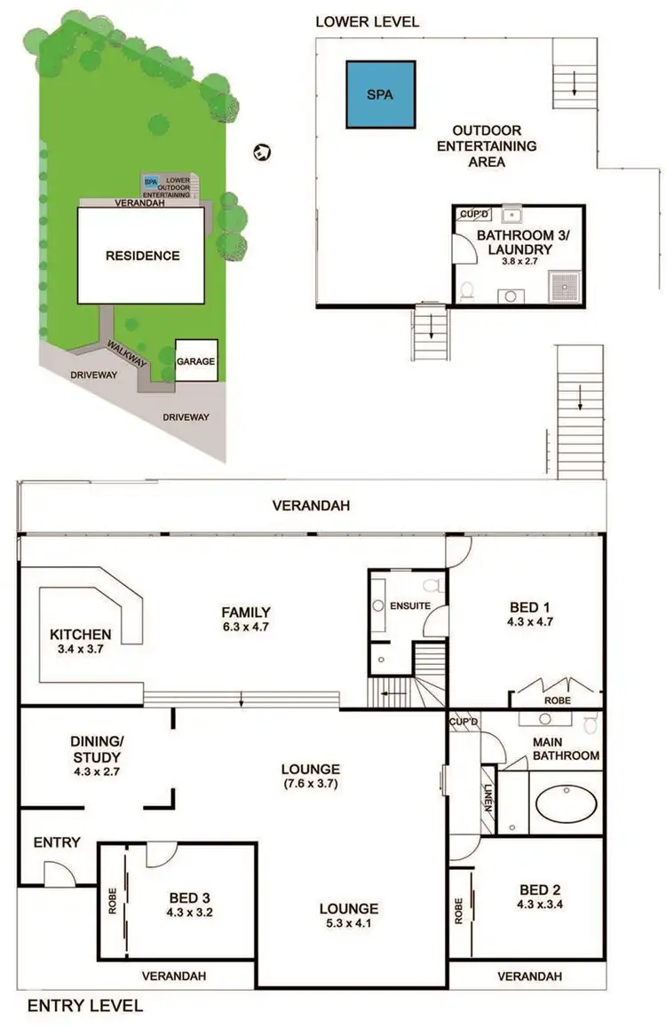 Floorplan of Homely house listing, 358 (off) Pacific Highway, Highfields NSW 2289