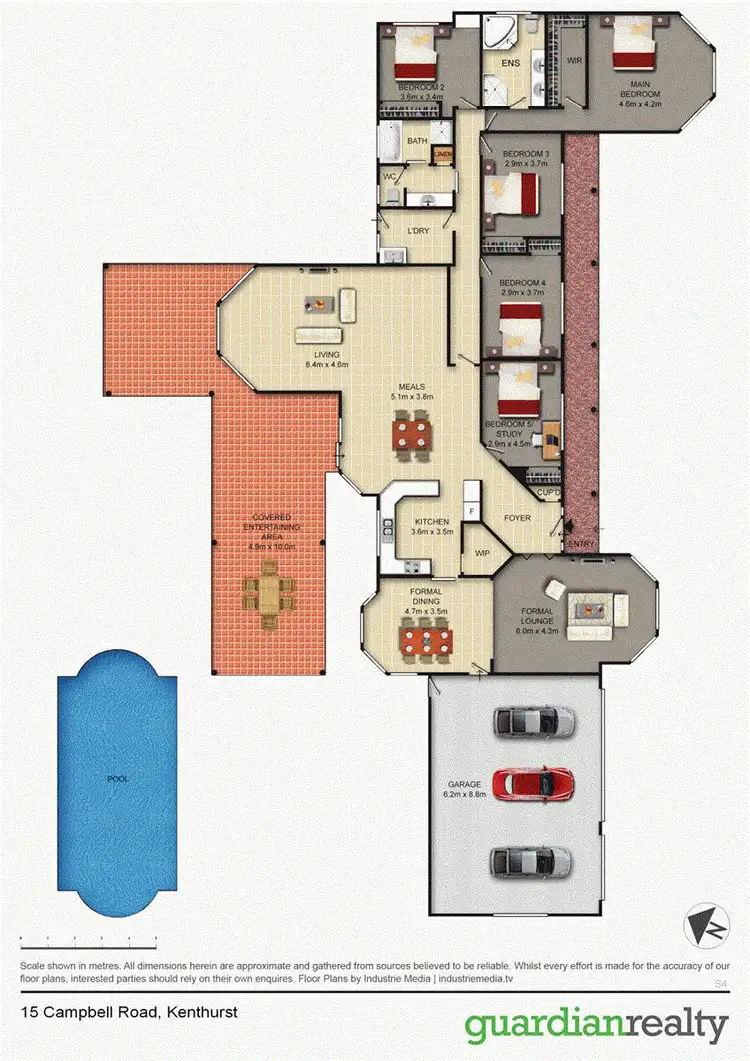 Floorplan of Homely house listing, Address available on request