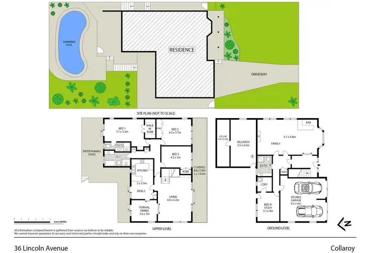 Floorplan of Homely house listing, 36 Lincoln Avenue, Collaroy NSW 2097