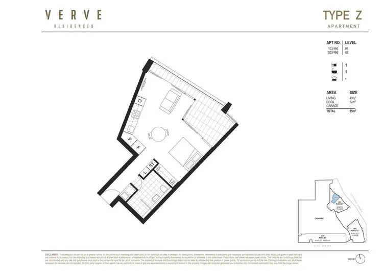 Floorplan of Homely unit listing, 103/466 King Street, Newcastle NSW 2300