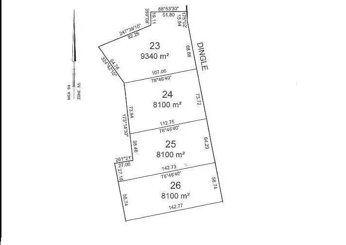 Floorplan of Homely land listing, Lot 26 Dingle Road, Beechworth VIC 3747