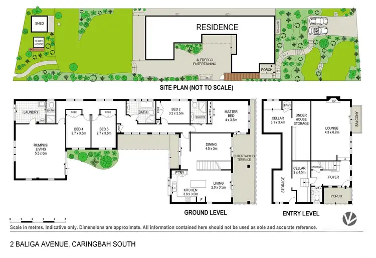 Floorplan of Homely house listing, 2 Baliga Avenue, Caringbah South NSW 2229