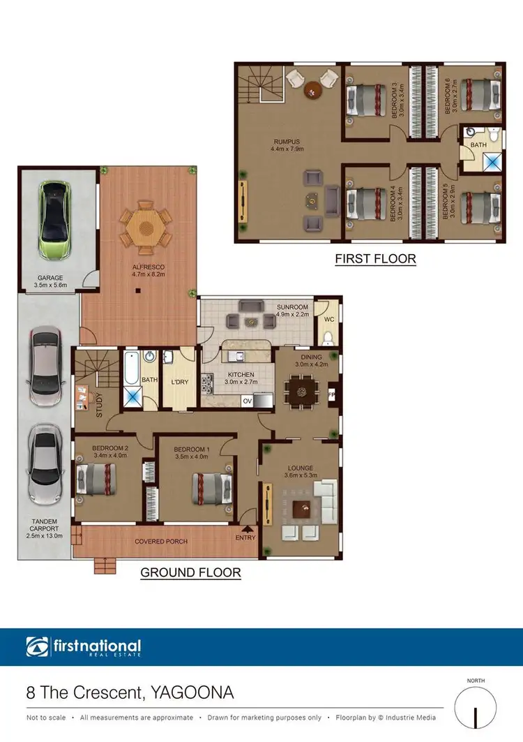 Floorplan of Homely house listing, 8 The Crescent, Yagoona NSW 2199