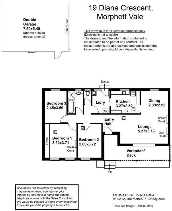 Floorplan of Homely house listing, 19 Diana Crescent, Morphett Vale SA 5162