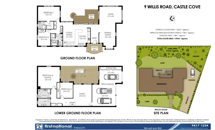 Floorplan of Homely house listing, 9 Willis Road, Castle Cove NSW 2069