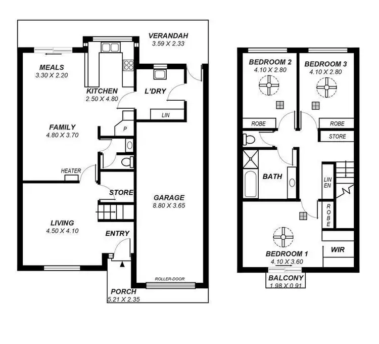 Floorplan of Homely house listing, 53 Kirkby Circuit, Greenacres SA 5086