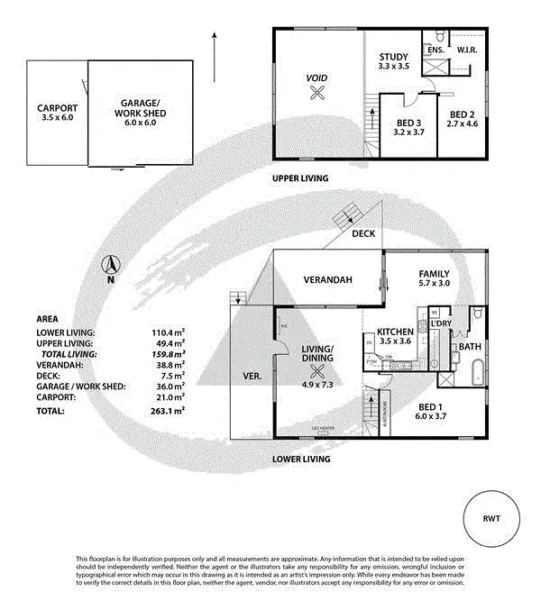 Floorplan of Homely house listing, 2 Possingham Drive, Mount Barker SA 5251