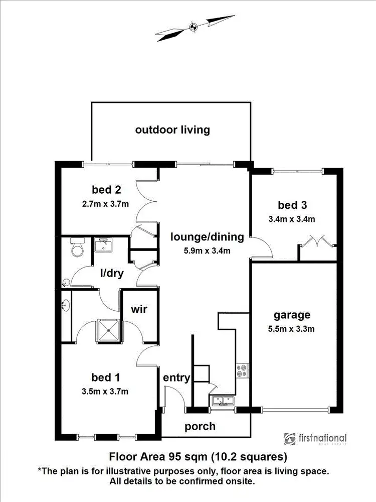 Floorplan of Homely unit listing, 14/21-25 Parkhill Drive, Berwick VIC 3806
