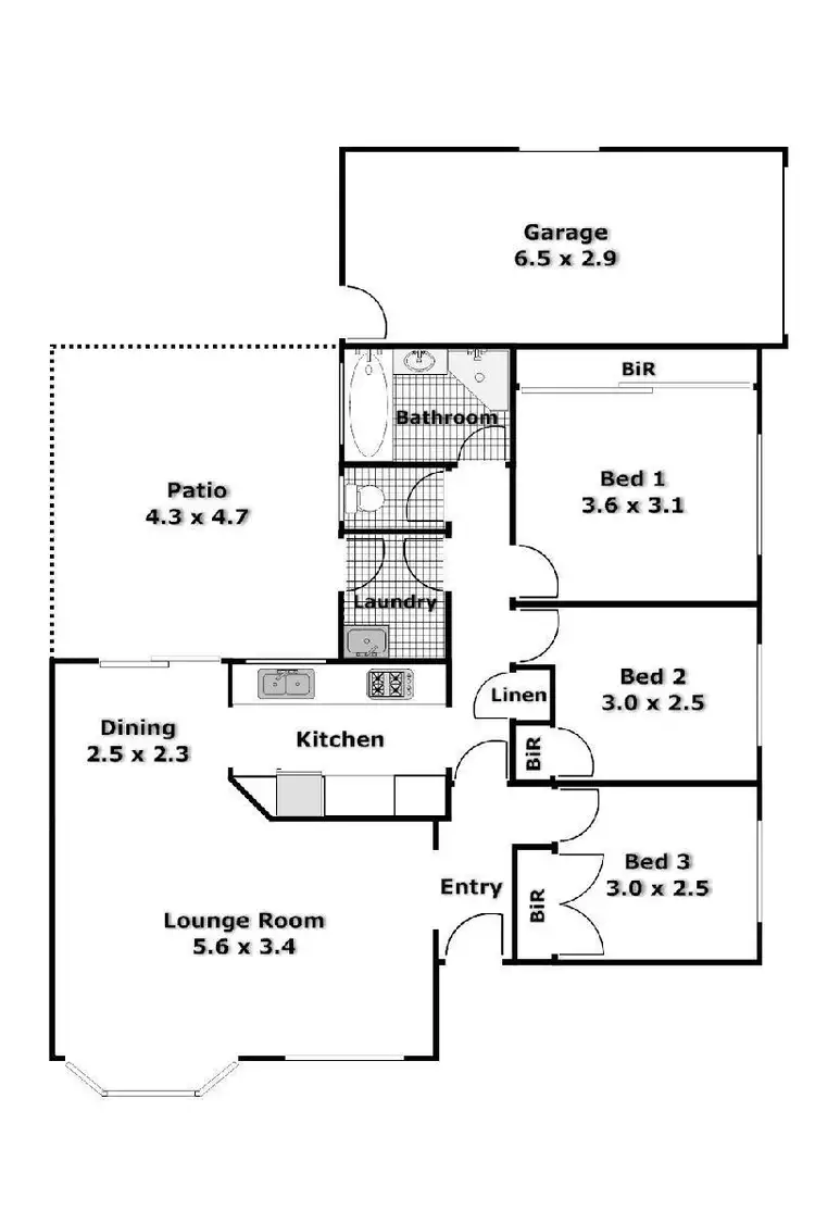 Floorplan of Homely house listing, 10 Allenby Road, Doonside NSW 2767