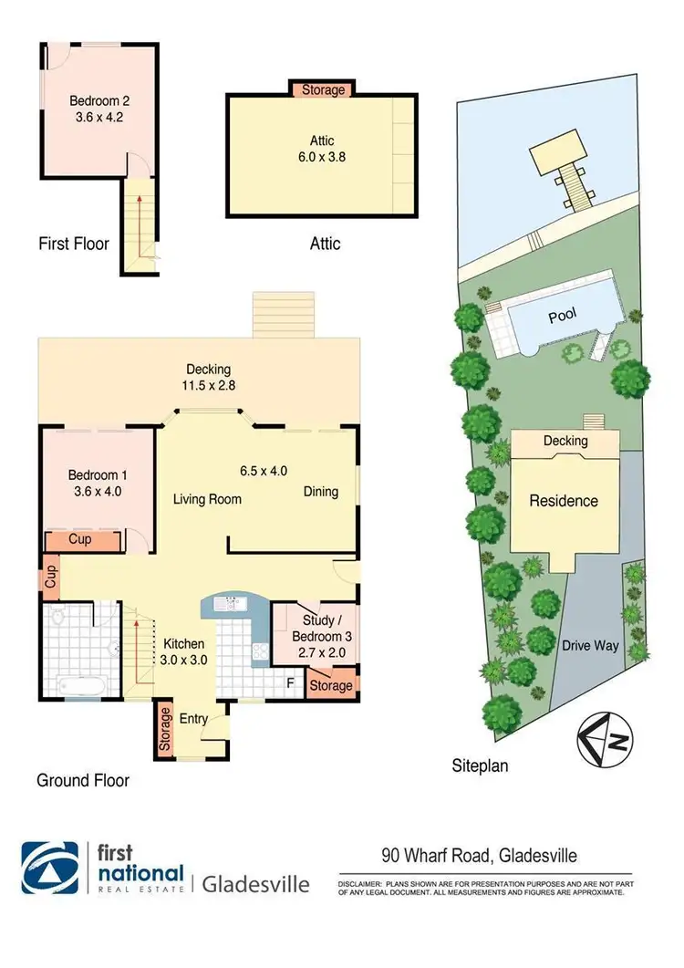 Floorplan of Homely house listing, 90 Wharf Road, Gladesville NSW 2111