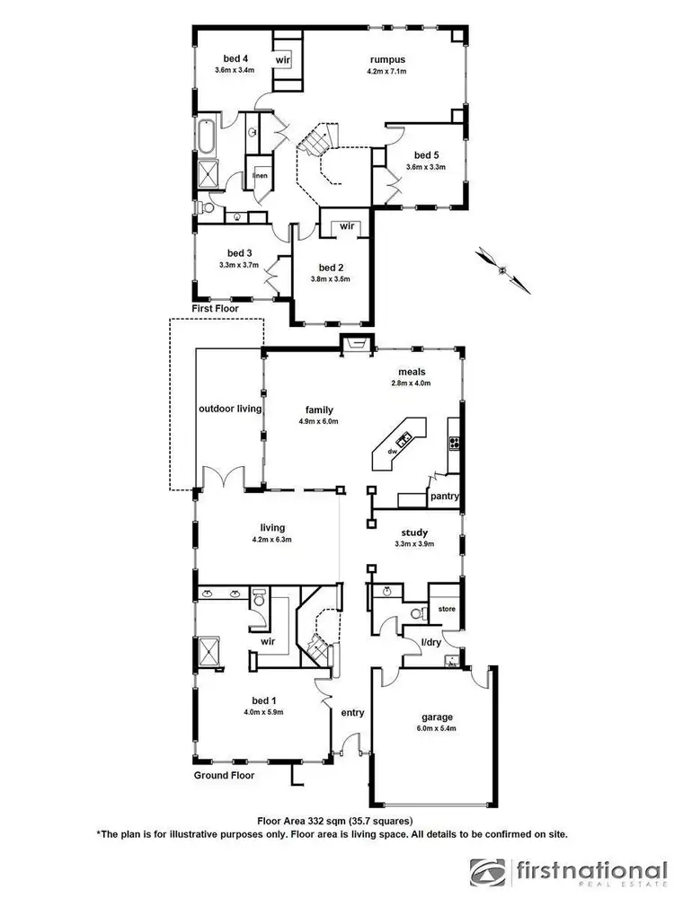 Floorplan of Homely house listing, 59 Whistler Drive, Berwick VIC 3806