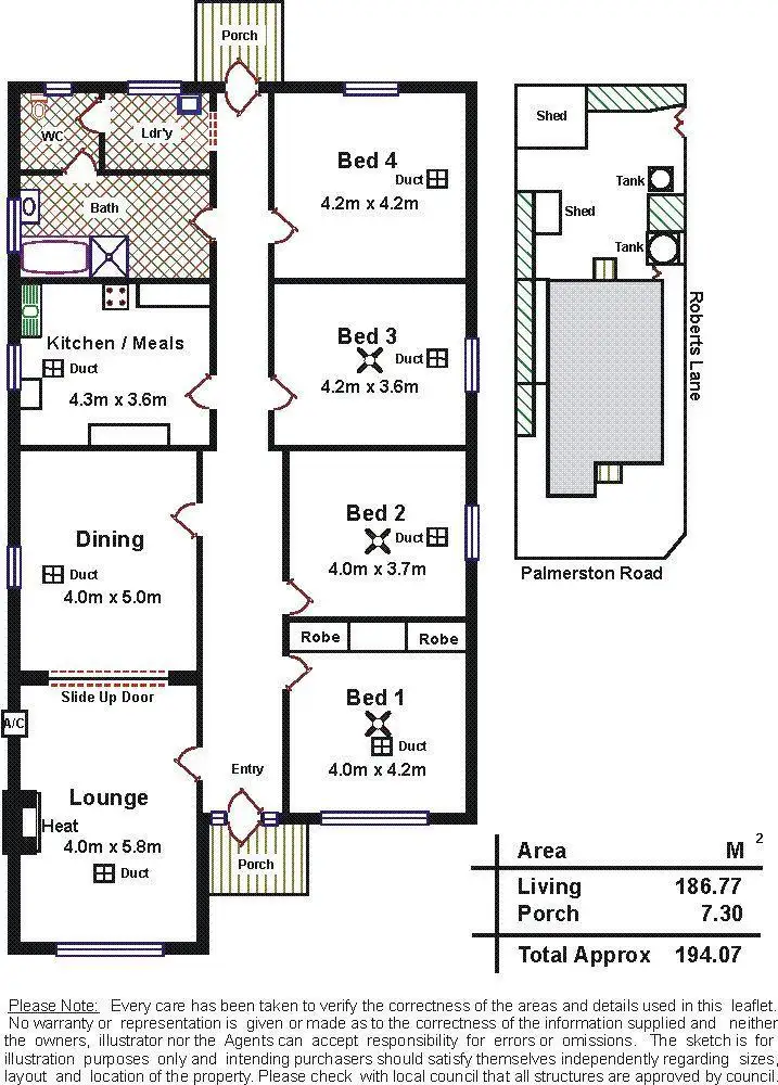 Floorplan of Homely house listing, 32 Palmerston Road, Unley SA 5061