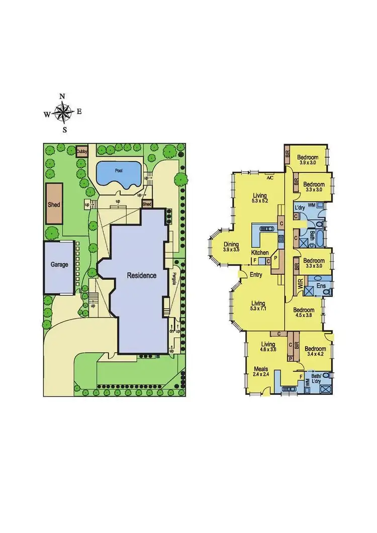 Floorplan of Homely house listing, 29 Highland  Way, Leopold VIC 3224