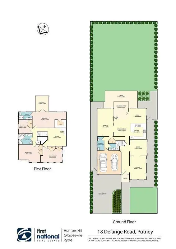 Floorplan of Homely house listing, 18 Delange Road, Putney NSW 2112