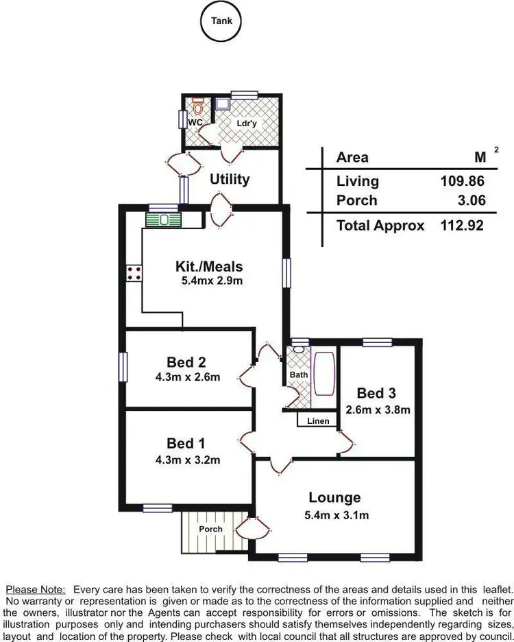 Floorplan of Homely house listing, 11 Coles Street, Plympton Park SA 5038