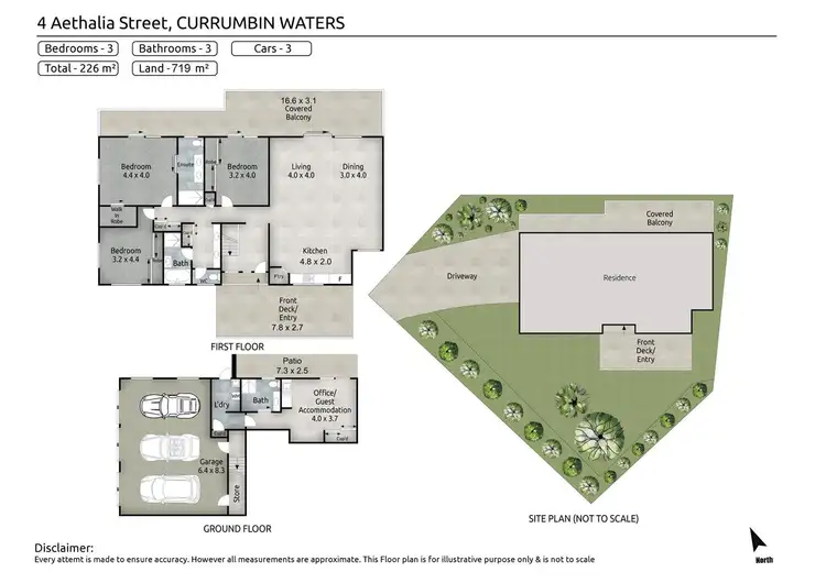 Floorplan of Homely house listing, 4 Aethalia Street, Currumbin Waters QLD 4223