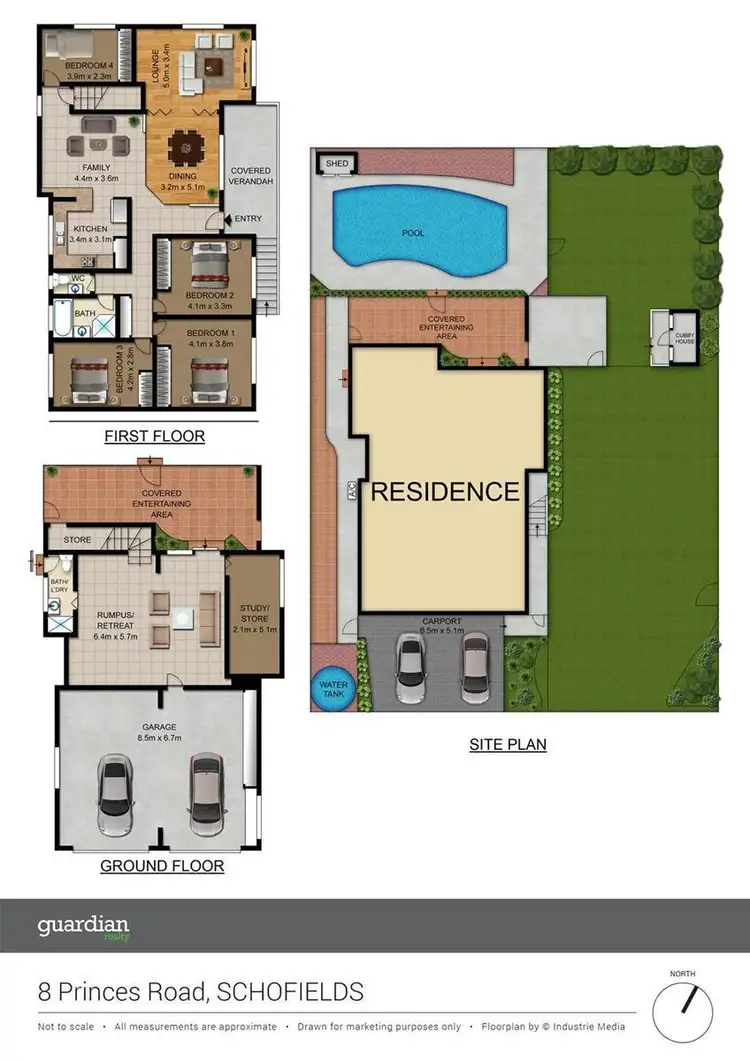 Floorplan of Homely house listing, 8 Princes Road, Schofields NSW 2762