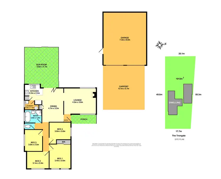 Floorplan of Homely house listing, 44 The Trongate, Killingworth NSW 2278