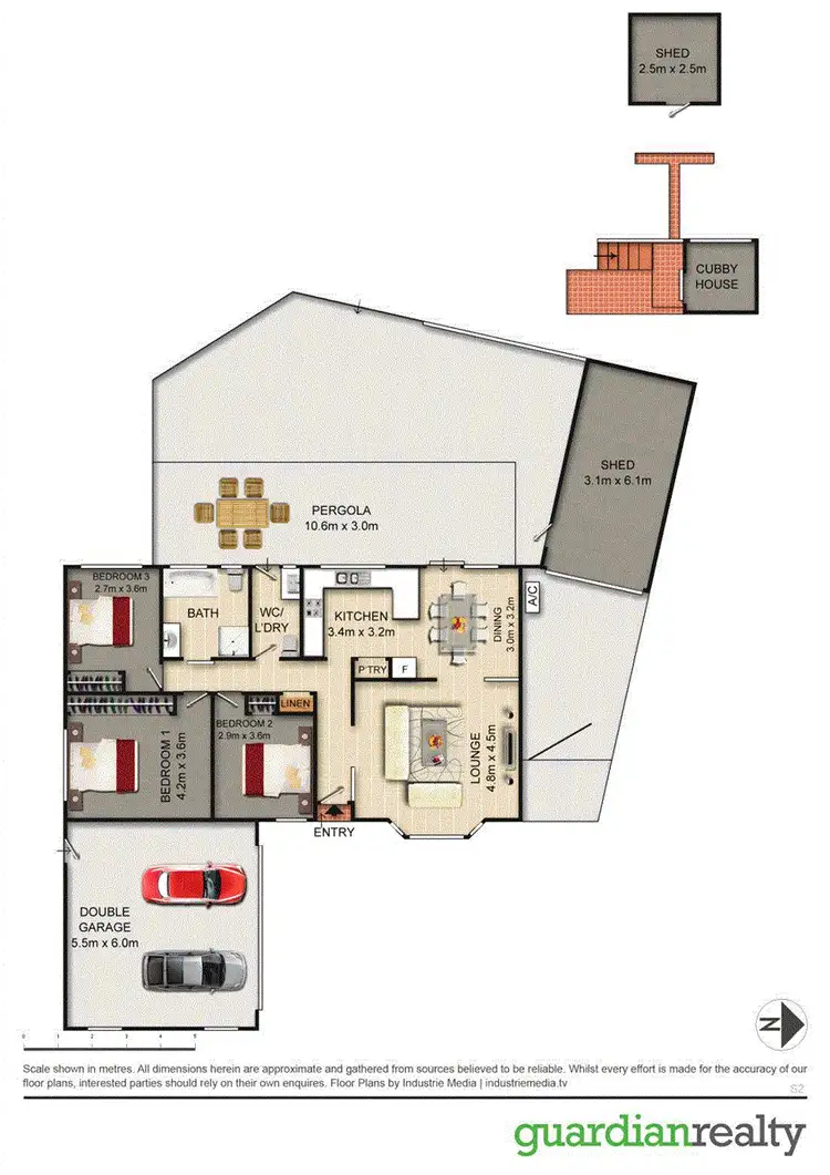 Floorplan of Homely house listing, Address available on request