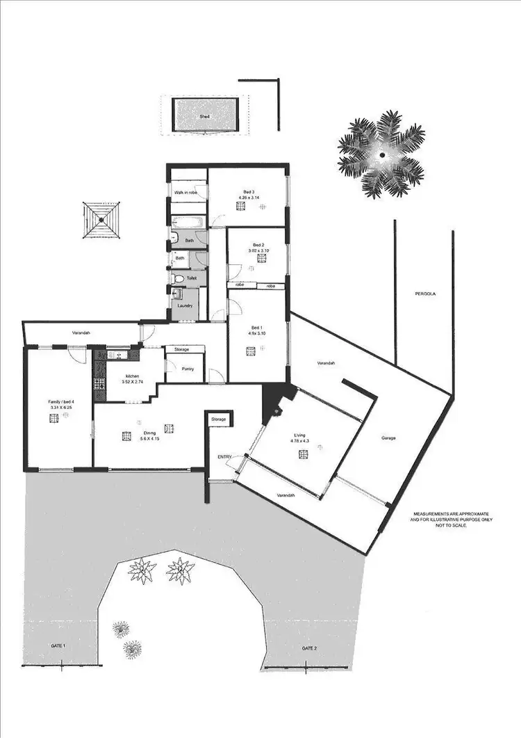 Floorplan of Homely house listing, 47 Collingbourne Avenue, Elizabeth Vale SA 5112