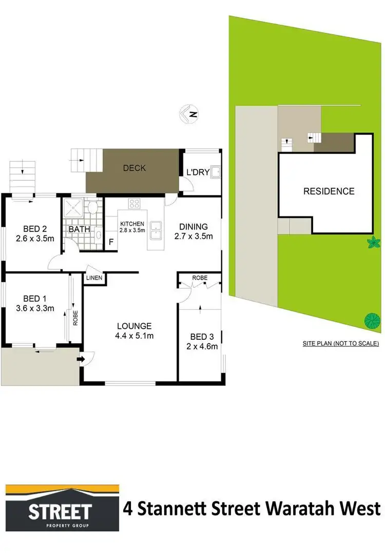Floorplan of Homely house listing, 4 Stannett Street, Waratah West NSW 2298