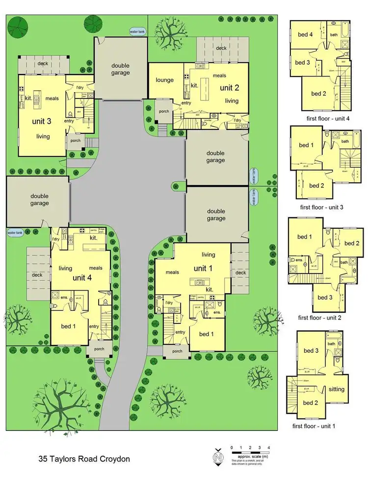 Floorplan of Homely house listing, 35 Taylors Road, Croydon VIC 3136