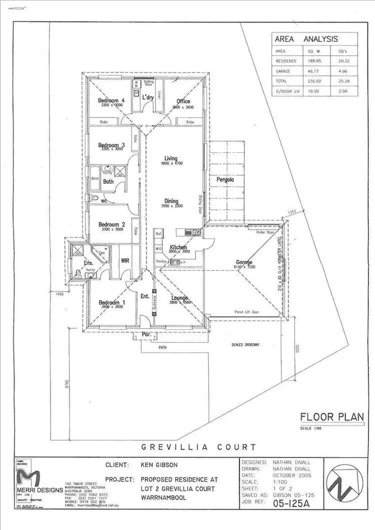 Floorplan of Homely house listing, 2 Grevillia Court, Warrnambool VIC 3280