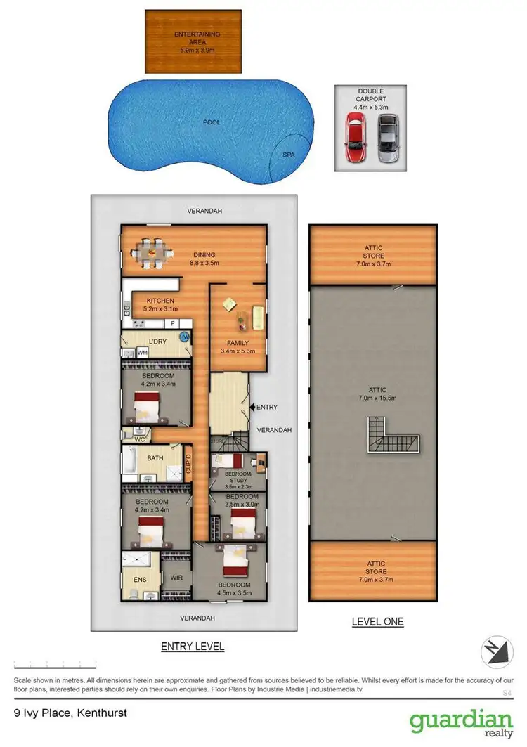 Floorplan of Homely house listing, 9 Ivy Place, Kenthurst NSW 2156