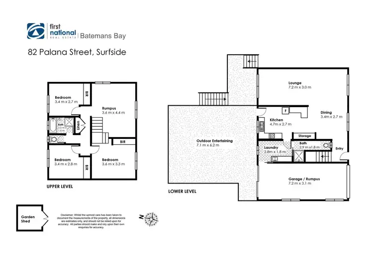 Floorplan of Homely house listing, 82 Palana Street, Surfside NSW 2536