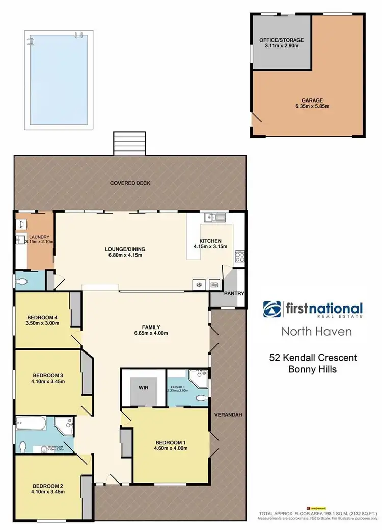 Floorplan of Homely house listing, 52 Kendall Crescent, Bonny Hills NSW 2445