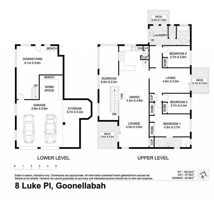 Floorplan of Homely house listing, 8 Luke Place, Goonellabah NSW 2480