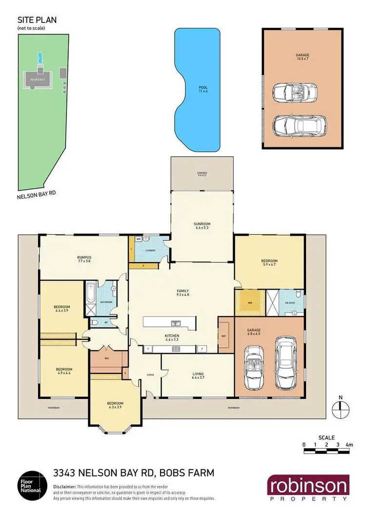 Floorplan of Homely house listing, 3343 Nelson Bay Road, Bobs Farm NSW 2316