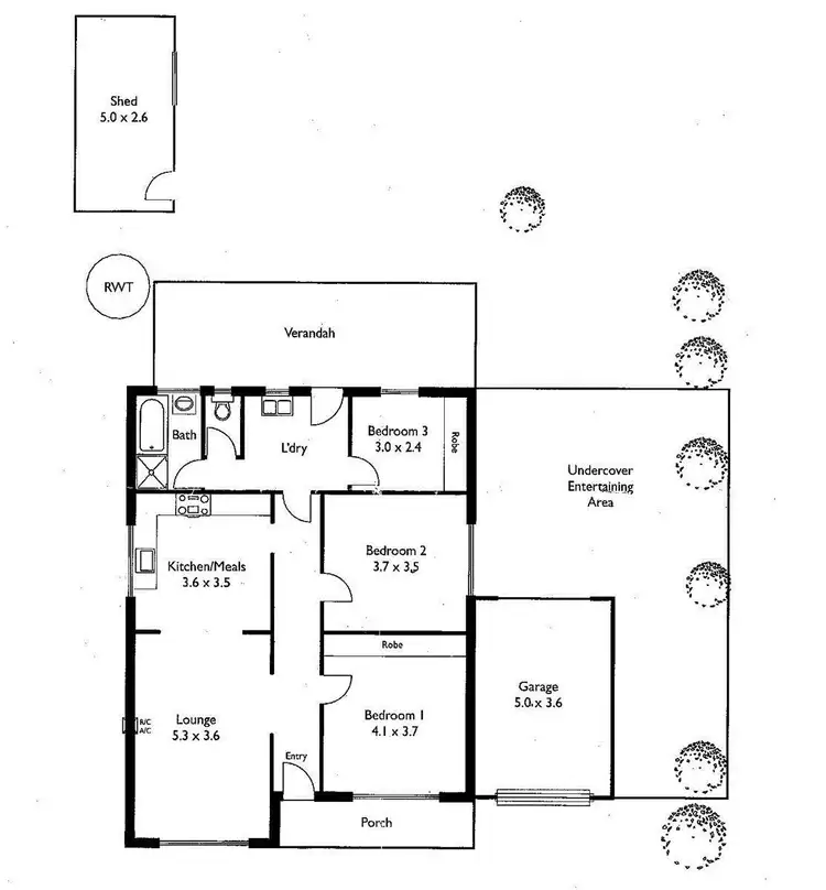 Floorplan of Homely house listing, 24 Adelaide Terrace, St Marys SA 5042