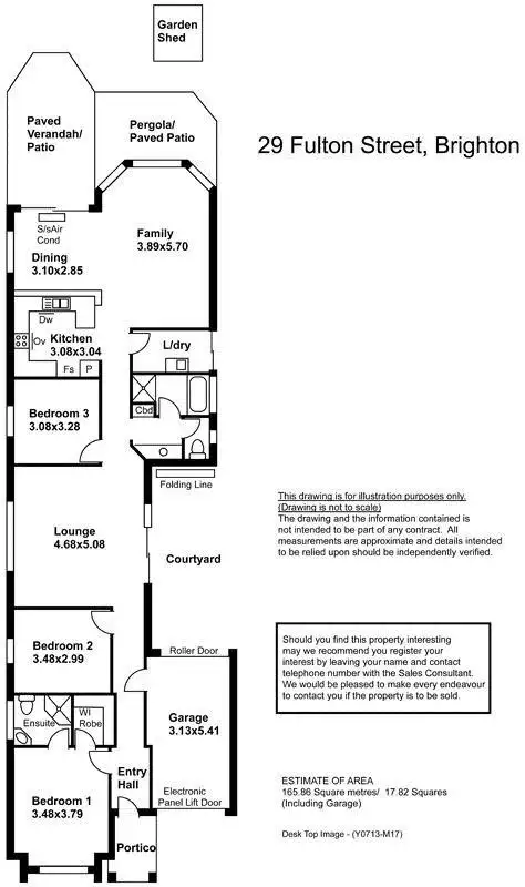 Floorplan of Homely house listing, 29 Fulton Street, Brighton SA 5048